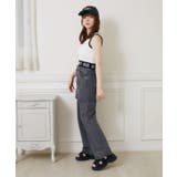 ロゴ配色NTタンク 【Emsexcite】ニットタンクトップ スポーツ | RETRO GIRL | 詳細画像23 