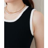 ロゴ配色NTタンク 【Emsexcite】ニットタンクトップ スポーツ | RETRO GIRL | 詳細画像29 