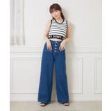 ロゴ配色NTタンク 【Emsexcite】ニットタンクトップ スポーツ | RETRO GIRL | 詳細画像5 