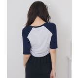 ドロスト五分袖TEE | RETRO GIRL | 詳細画像17