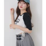 ドロスト五分袖TEE | RETRO GIRL | 詳細画像8