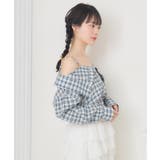 オフショルシャツ風チェックBL | RETRO GIRL | 詳細画像25