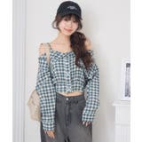 オフショルシャツ風チェックBL | RETRO GIRL | 詳細画像8