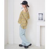 フード付シアーチェックSH | RETRO GIRL | 詳細画像7