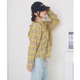 フード付シアーチェックSH | RETRO GIRL | 詳細画像9