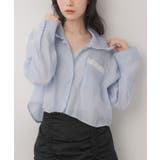 BLU0 | フード付レースショートSH | RETRO GIRL