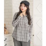 レースパッチ付チェックSH | RETRO GIRL | 詳細画像8