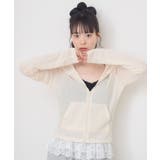 WHT4 | シアーZIPパーカー | RETRO GIRL