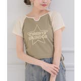 GRN0 | ラグランドロストTEE | RETRO GIRL