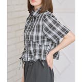 C/BLK | Bロゴ切替ドロストSH | RETRO GIRL