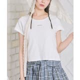 プレート付き針抜きTEE | RETRO GIRL | 詳細画像1 