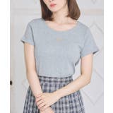GRY1 | プレート付き針抜きTEE | RETRO GIRL