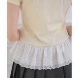 裾レースビジューロゴTEE | RETRO GIRL | 詳細画像33