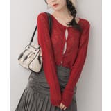 RED0 | ショートNTカーディガン | RETRO GIRL