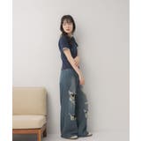 バイカラーポロTEE | RETRO GIRL | 詳細画像4