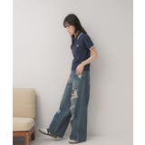 バイカラーポロTEE | RETRO GIRL | 詳細画像6