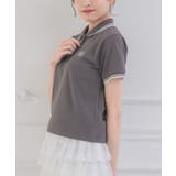 GRY2 | バイカラーポロTEE | RETRO GIRL