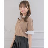 スキッパーSHレイヤード風NT | RETRO GIRL | 詳細画像27 