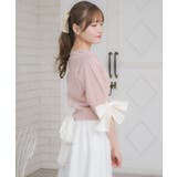 袖BIGリボンNTカーデ | RETRO GIRL | 詳細画像16 