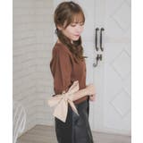 袖BIGリボンNTカーデ | RETRO GIRL | 詳細画像24 