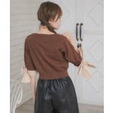 袖BIGリボンNTカーデ | RETRO GIRL | 詳細画像25 