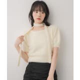 タイ付き半袖シャギーNTPO | RETRO GIRL | 詳細画像14 