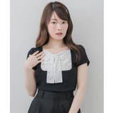 BIGリボン切替Tシャツ | RETRO GIRL | 詳細画像14 