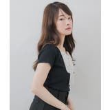 BIGリボン切替Tシャツ | RETRO GIRL | 詳細画像17 