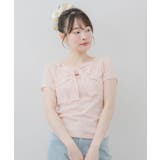 BIGリボン切替Tシャツ | RETRO GIRL | 詳細画像22 