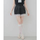 【セットアップ対応】ひげレース付きショートパンツ | RETRO GIRL | 詳細画像15 