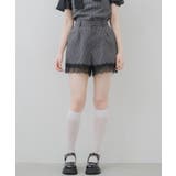 【セットアップ対応】ひげレース付きショートパンツ | RETRO GIRL | 詳細画像7 