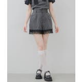 【セットアップ対応】ひげレース付きショートパンツ | RETRO GIRL | 詳細画像8 