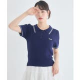 ロゴパッチ襟ニット | RETRO GIRL | 詳細画像16 