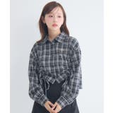 チェックフロントドロストシャツ | RETRO GIRL | 詳細画像13 
