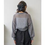 モヘアメッシュNTPO 【Emsexcite】ニットプルオーバー シアートップス | RETRO GIRL | 詳細画像15 