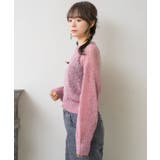 モヘアメッシュNTPO 【Emsexcite】ニットプルオーバー シアートップス | RETRO GIRL | 詳細画像21 