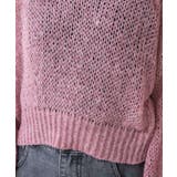 モヘアメッシュNTPO 【Emsexcite】ニットプルオーバー シアートップス | RETRO GIRL | 詳細画像25 