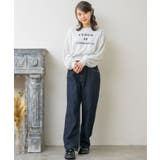 ショート刺繍トレーナー 【Emsexcite】トレーナー スウェット | RETRO GIRL | 詳細画像10 