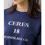 ショート刺繍トレーナー 【Emsexcite】トレーナー スウェット | RETRO GIRL | 詳細画像24 