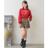 ショート刺繍トレーナー 【Emsexcite】トレーナー スウェット | RETRO GIRL | 詳細画像3 