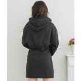 フーディーチュニックOP 【Emsexcite】パーカーワンピース スウェットワ… | RETRO GIRL | 詳細画像16 