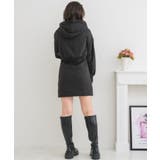 フーディーチュニックOP 【Emsexcite】パーカーワンピース スウェットワ… | RETRO GIRL | 詳細画像20 