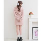 フーディーチュニックOP 【Emsexcite】パーカーワンピース スウェットワ… | RETRO GIRL | 詳細画像28 