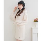 フーディーチュニックOP 【Emsexcite】パーカーワンピース スウェットワ… | RETRO GIRL | 詳細画像6 