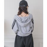 ライン入りショートフーディー | RETRO GIRL | 詳細画像16