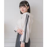 ライン入りショートフーディー | RETRO GIRL | 詳細画像8