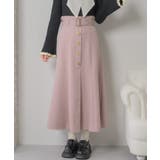 PNK0 | 金ボタンマーメイドSK | RETRO GIRL