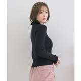 フリルハイネックNT Emsexcite リブハイネックニット | RETRO GIRL | 詳細画像15