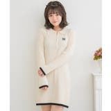 襟ZIPチュニックNT 【Emsexcite】リブニット/ニットワンピース | RETRO GIRL | 詳細画像2 