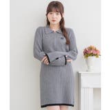 襟ZIPチュニックNT 【Emsexcite】リブニット/ニットワンピース | RETRO GIRL | 詳細画像23 